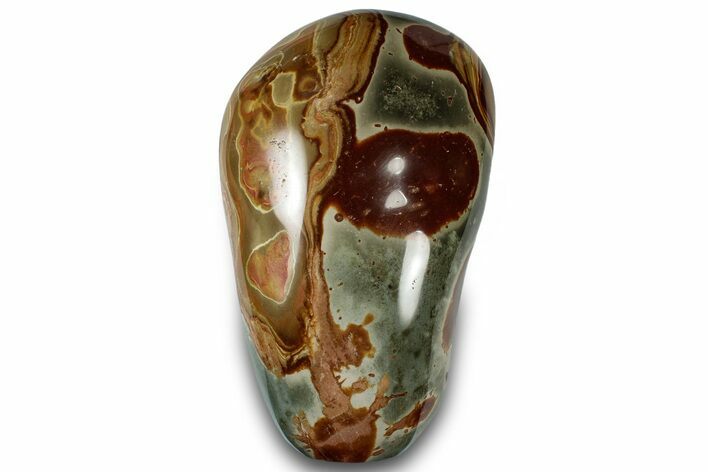 Free-Standing, Polished Polychrome Jasper - Madagascar #304684